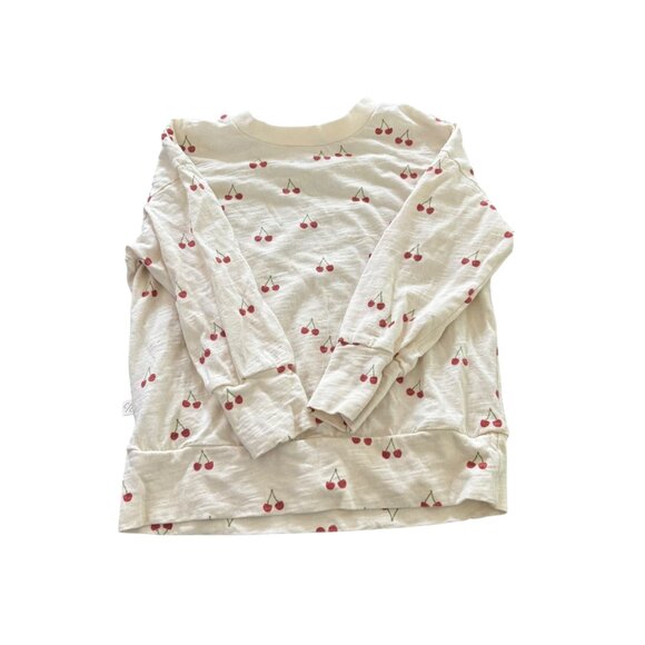 Childhoods Clothing Slub Crew Cherries Size 3T - Picture 1 of 3
